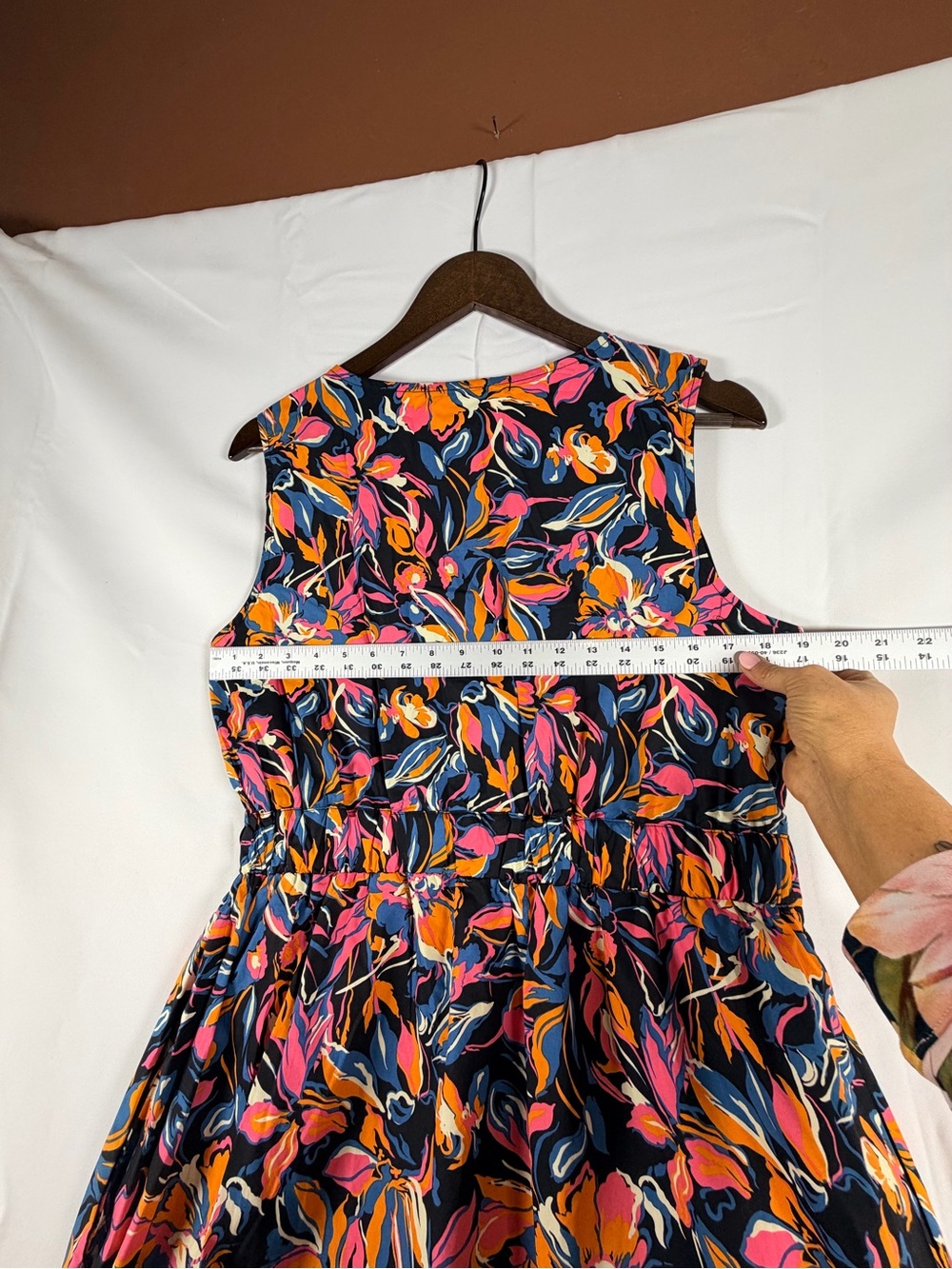 FRENCH CONNECTION Women’s Size XL Dress Maxi Twist Front Style Cotton NWT - Picture 10 of 15